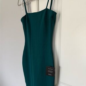Lulus Forest Green Bodycon Mini Dress